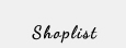 ショップリスト Shoplist